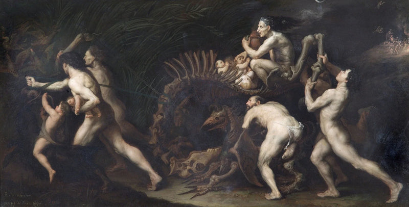 Hécate: Prozession zu einem Hexensabbat - Jusepe de Ribera