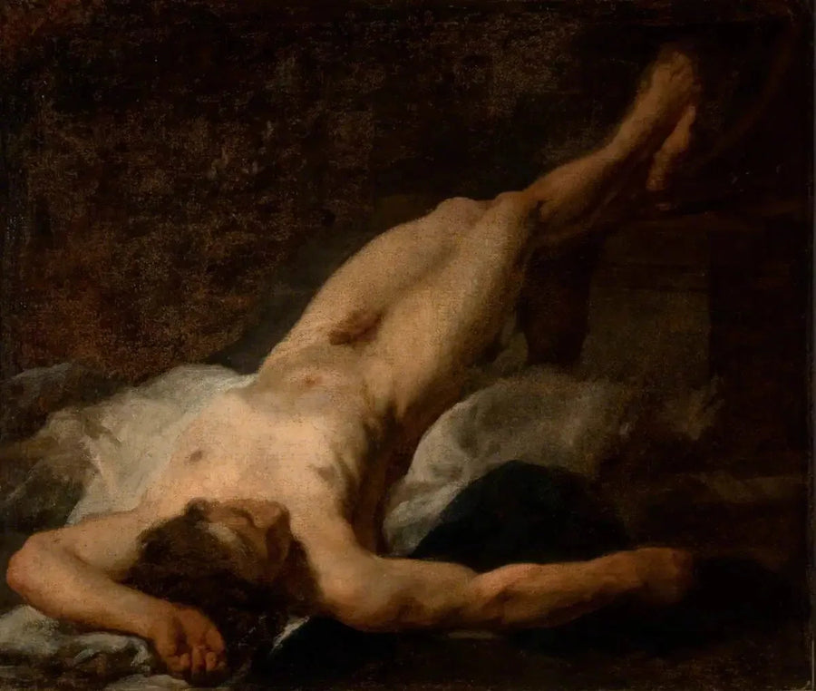 Hector durch Troja gezogen - Pierre Subleyras