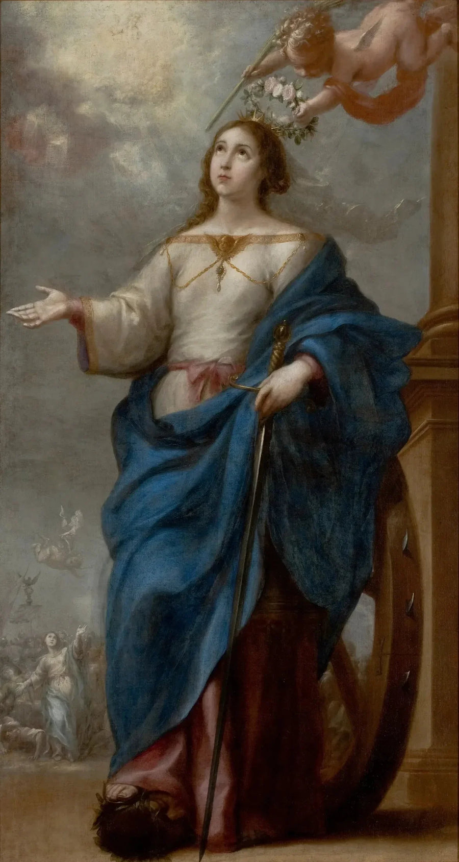 Heilige Katharina von Alexandria - Bartolomé Esteban Murillo
