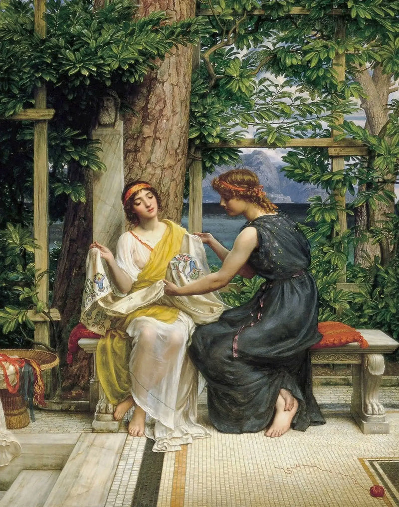 Hélène und Hermia - Edward Poynter