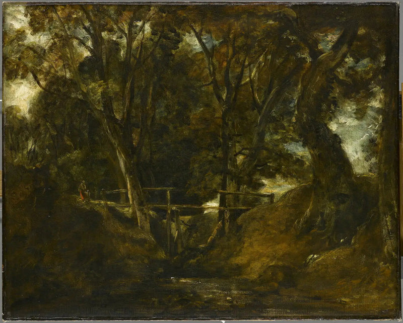 Helmingham Dell. Vallon im Helmingham-Park - John Constable