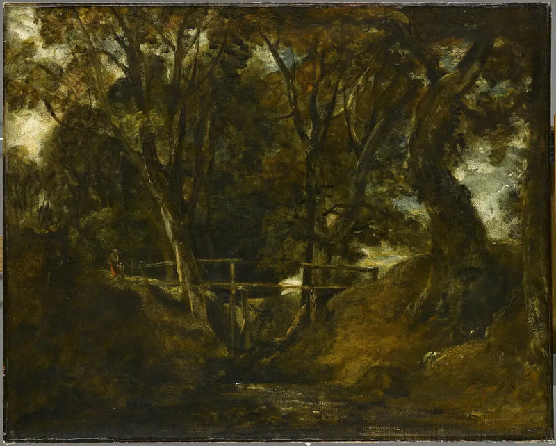 Helmingham Dell. Vallon im Helmingham-Park - John Constable
