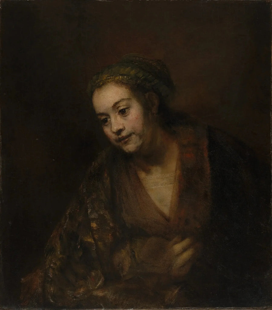 Hendrickje Stoffels (1626-1663) - Rembrandt