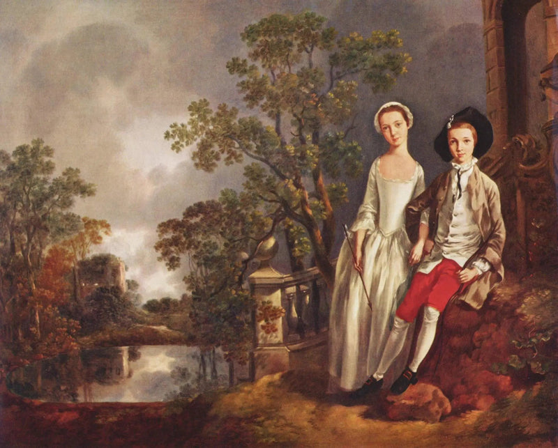 Heneage Lloyd und seine Schwester - Thomas Gainsborough