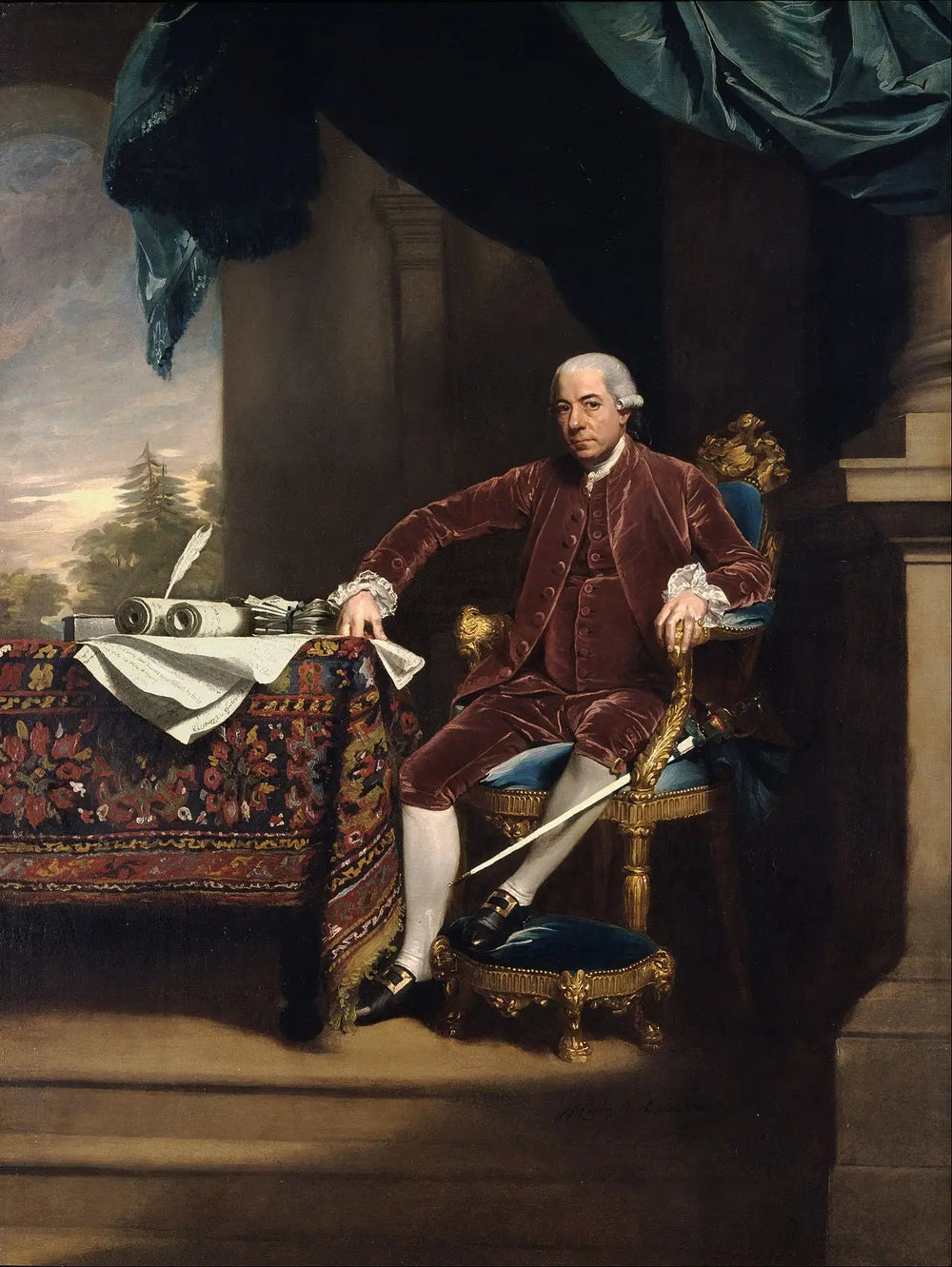 Henri Laurens - John Singleton Copley image 1 copie peinte à la main à l’huile