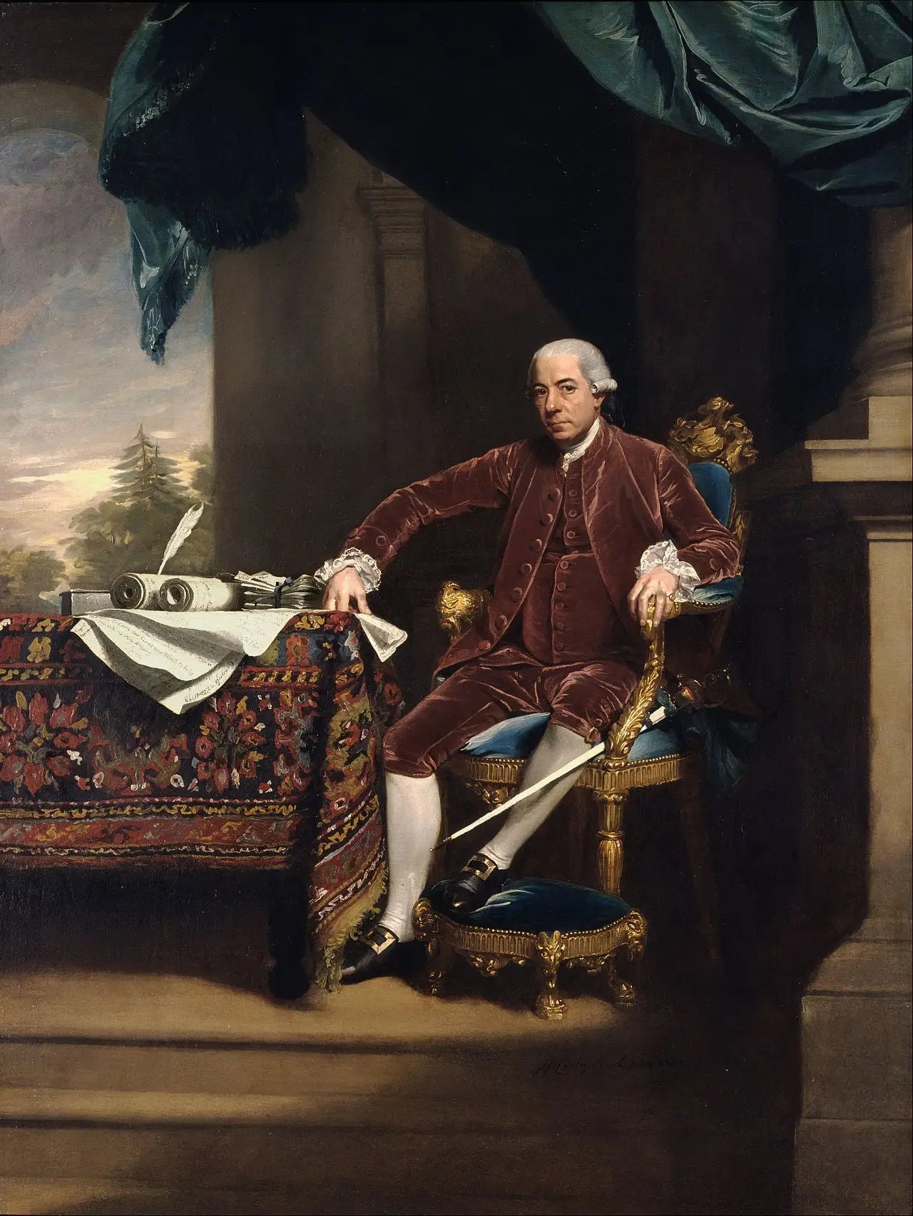 Henri Laurens - John Singleton Copley image 1 copie peinte à la main à l’huile