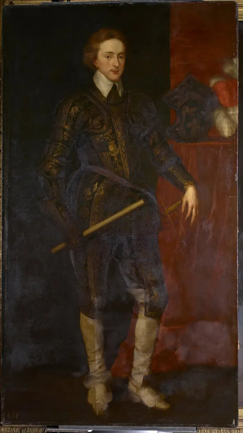 Henri, Prinz von Galles, Sohn von Jakob I. und VI. (1594-1612) - Antoine van Dyck