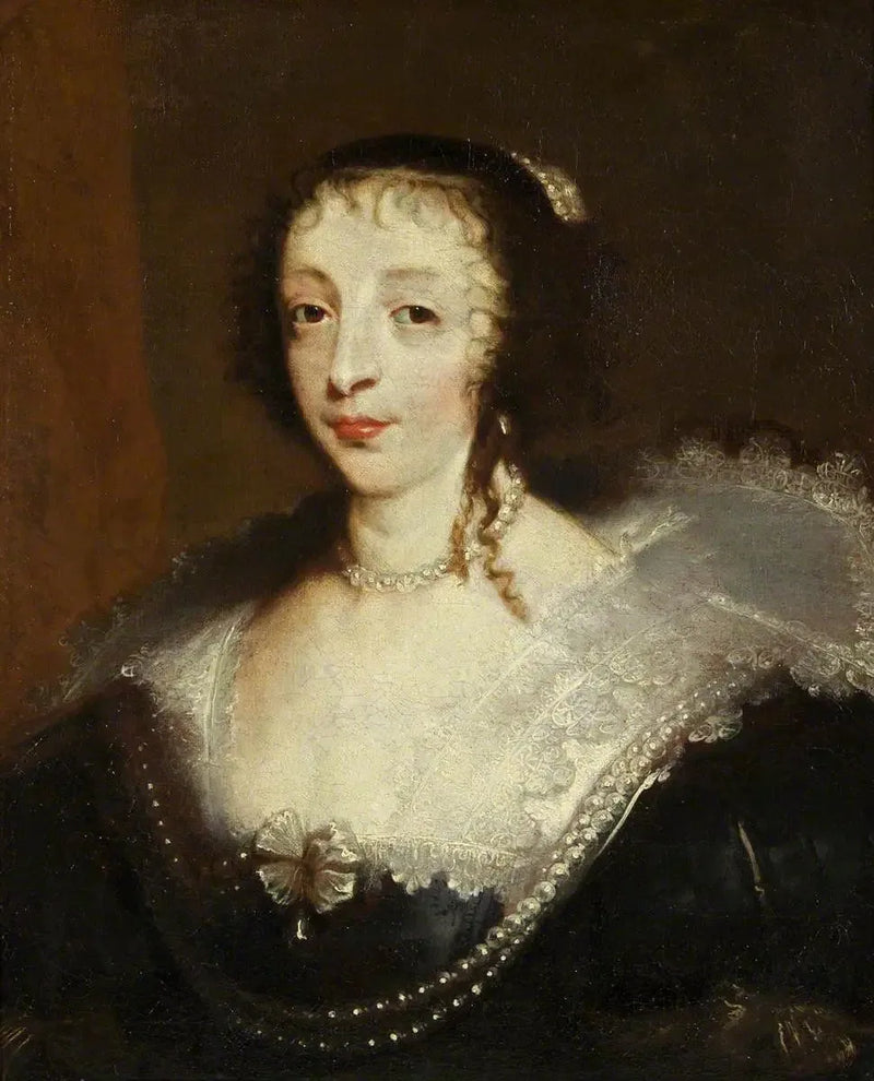 Henriette Marie (1609–1669), Königin von Charles I - Antoine van Dyck