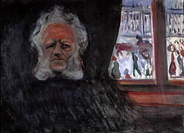 Henrik Ibsen im Grand Café - Edvard Munch