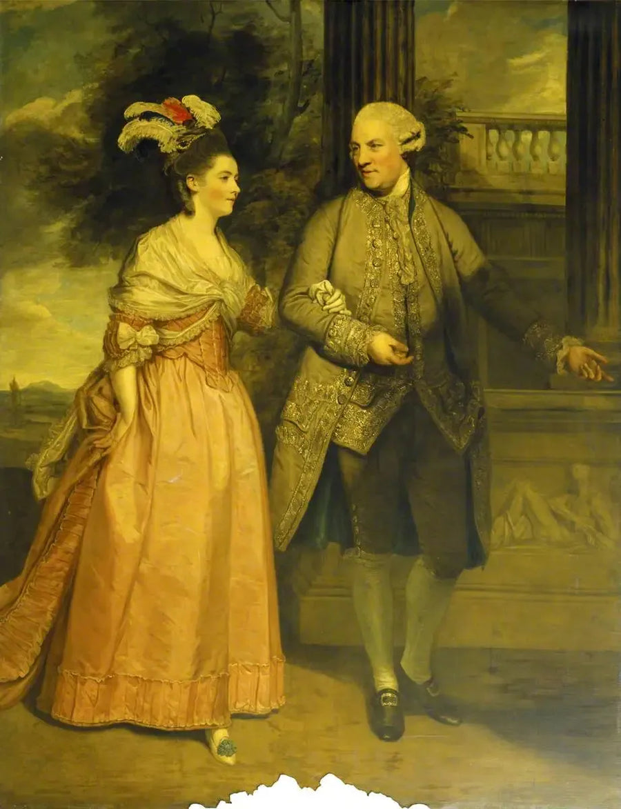 Henry Loftus, 1er comte d'Ely (1709-1783) und seine Ehefrau Frances Monroe, Gräfin von Ely (verstorben 1821) - Joshua Reynolds