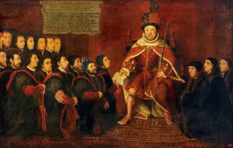 Henry VIII mit den Barbierchirurgen - Hans Holbein der Jüngere