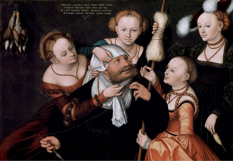 Herakles und Omphale - Lucas Cranach der Ältere