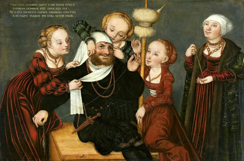 Herakles und Omphale - Lucas Cranach der Ältere