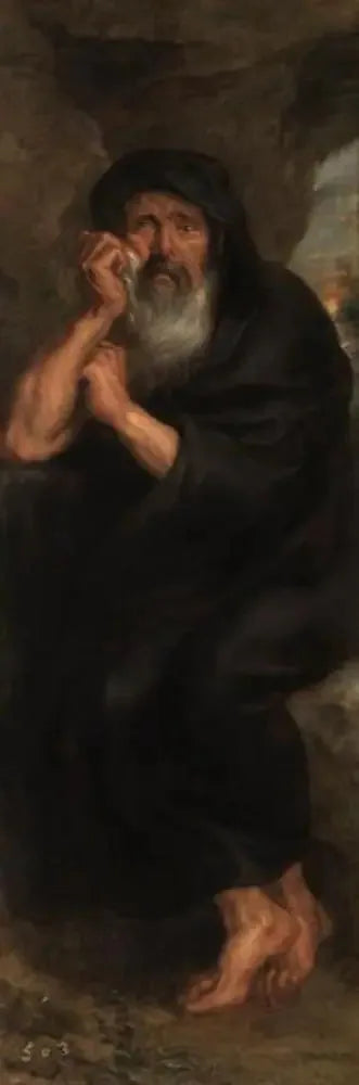 Heraklit, der weinende Philosoph - Peter Paul Rubens