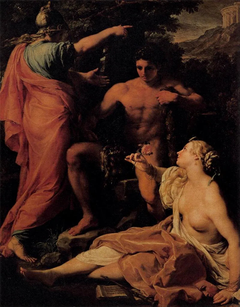 Herkules an der Wegkreuzung - Pompeo Batoni