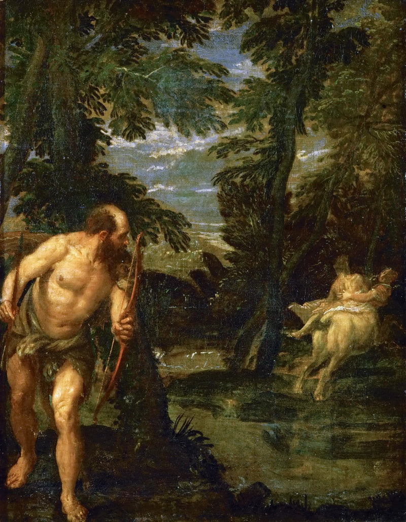 Herkules, Déjanire und der Zentaur Nessus - Paul Véronèse