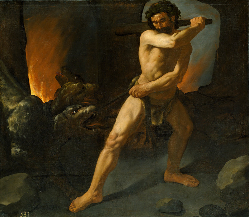 Herkules und Kerberos - Francisco de Zurbarán