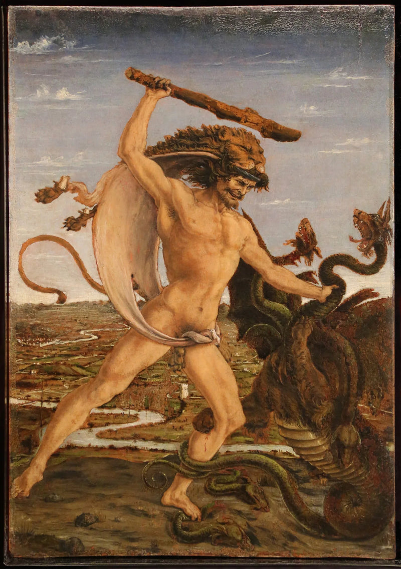 Herkules und die Hydra - Cosimo Tura
