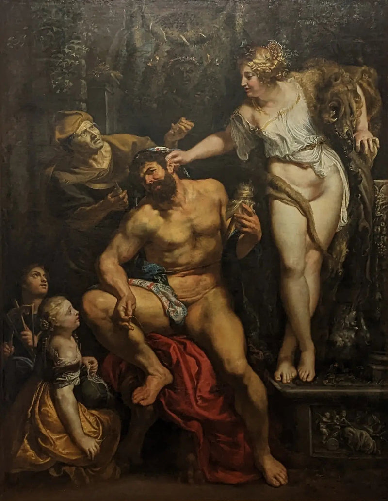 Herkules und Omphale - Peter Paul Rubens