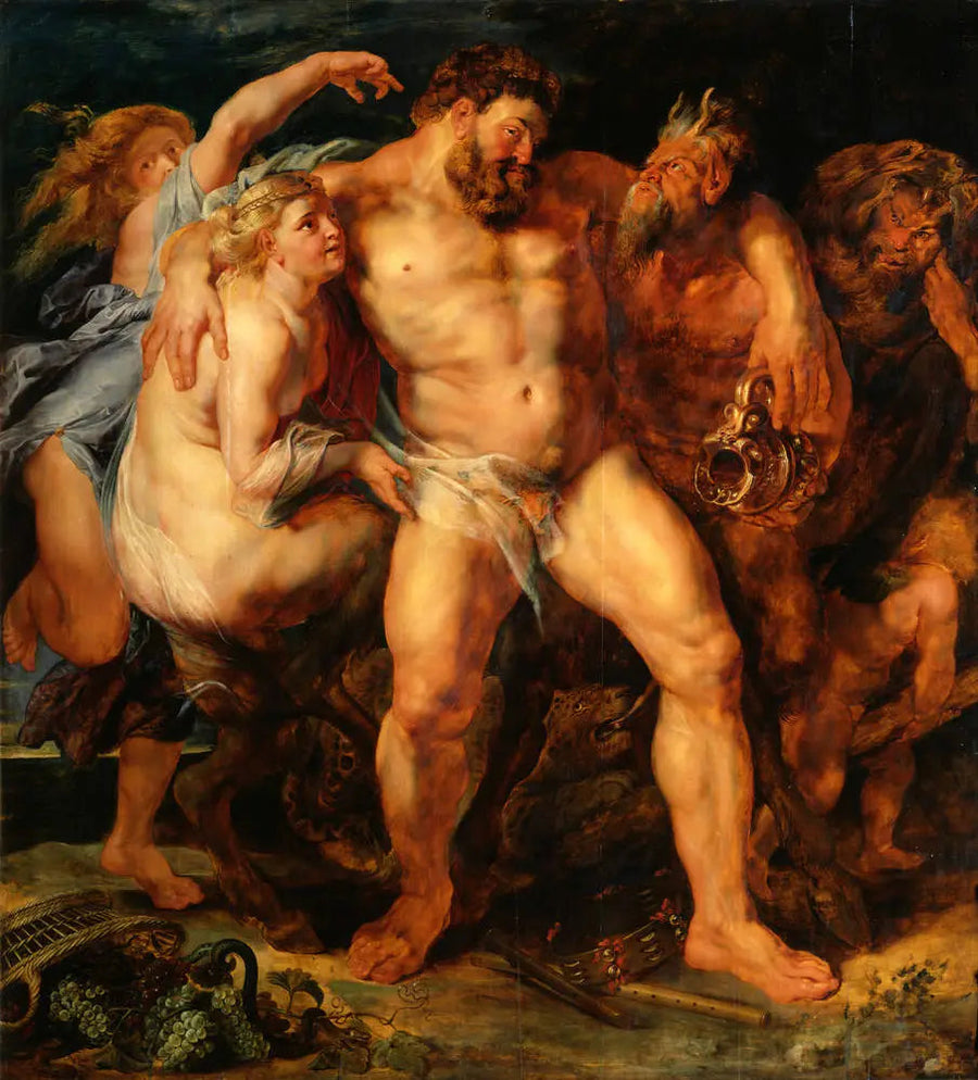 Herkules betrunken - Peter Paul Rubens