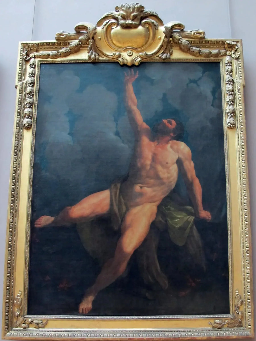 Herkules auf dem Scheiterhaufen - Guido Reni