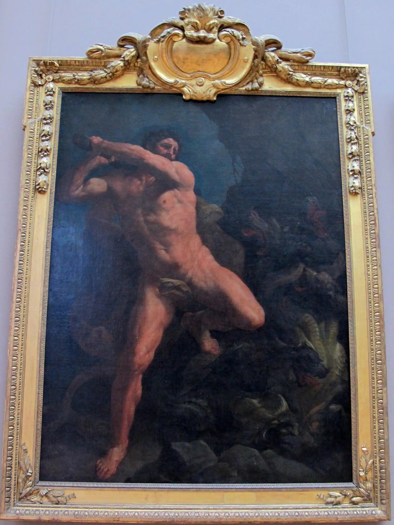 Herkules tötet die Lerne-Hydra - Guido Reni