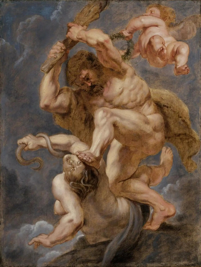 Herkules, heroische Tugend überwindet die Zwietracht - Peter Paul Rubens