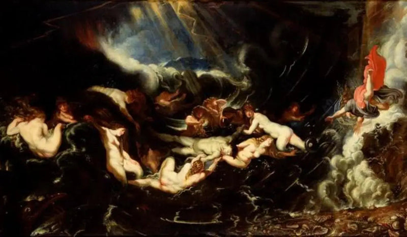 Hero und Leander - Peter Paul Rubens