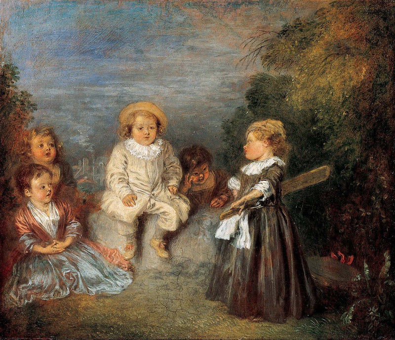 Glückliches Zeitalter! Goldenes Zeitalter - Antoine Watteau