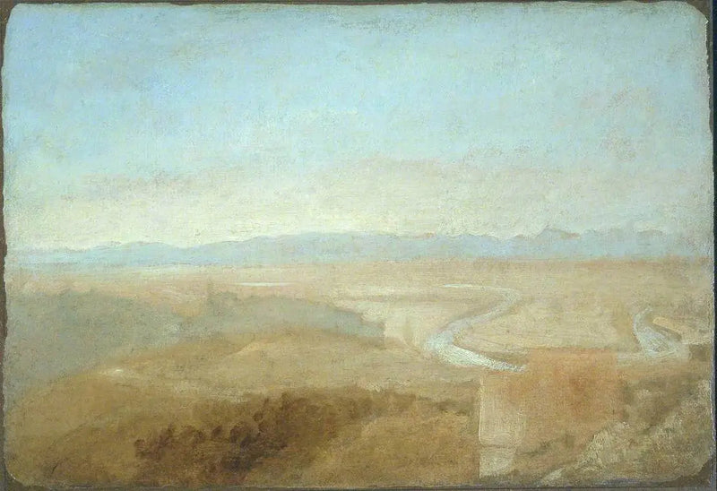 Hügelstadt am Rand der Campagna - J. M. W. Turner