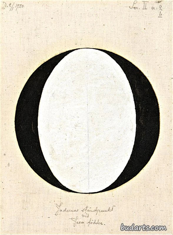Le point de vue juif à la naissance de Jésus, n° 2b - Hilma af Klint