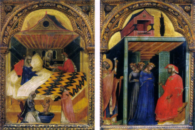 Geschichte des Heiligen Nikolaus von Bari - Paolo Veneziano