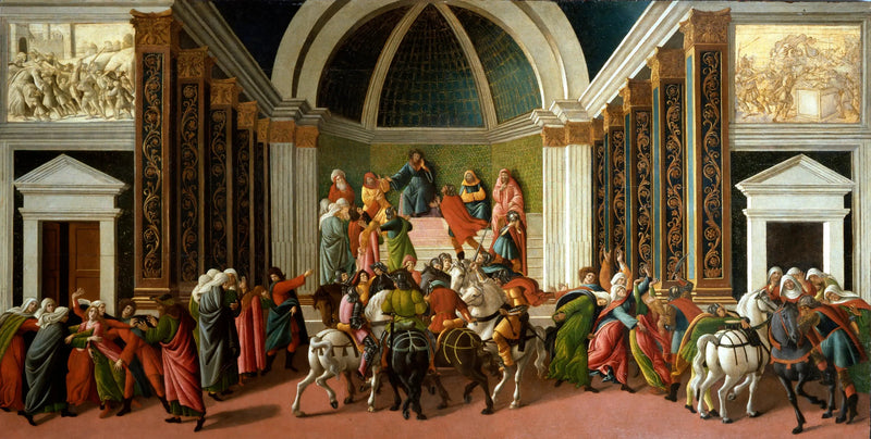 Geschichte von Virginia Romana - Sandro Botticelli