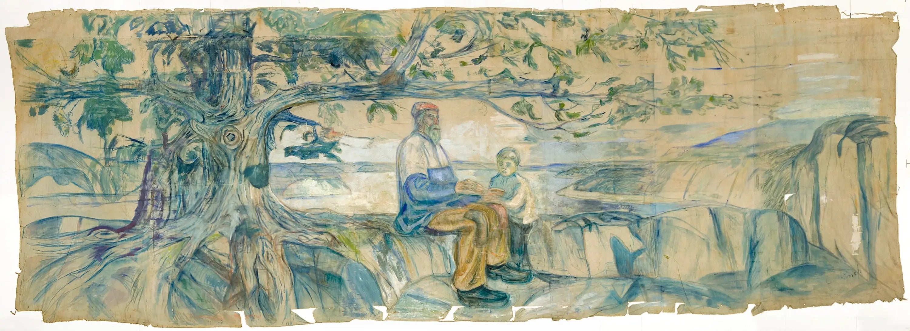 Histoire - Edvard Munch image 1 reproduction réalisée par Alpha Reproduction