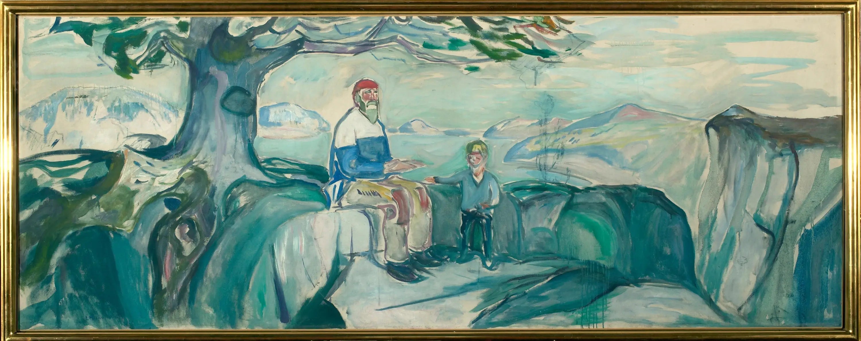 Histoire - Edvard Munch image 1 tableau peint à l’huile sur toile