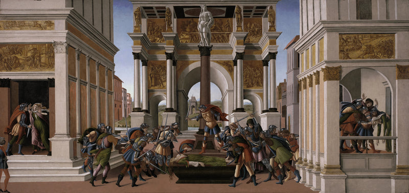 Die Tragödie der Lucretia - Sandro Botticelli