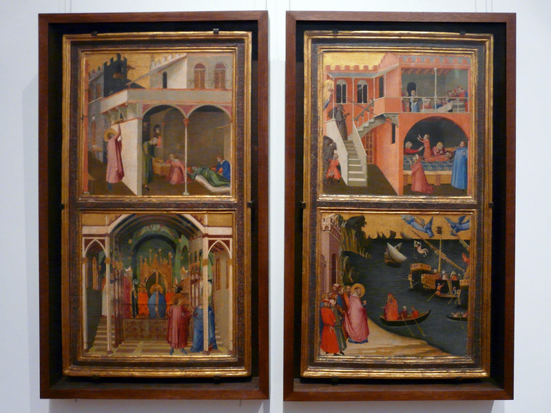 Geschichten des Heiligen Nikolaus - Ambrogio Lorenzetti