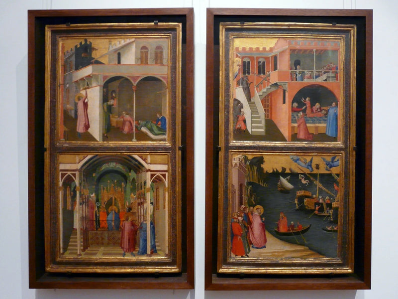 Geschichten des Heiligen Nikolaus - Ambrogio Lorenzetti