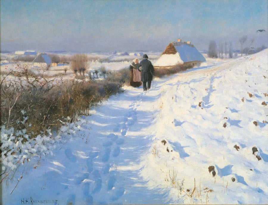 Winter - H. A. Brendekilde