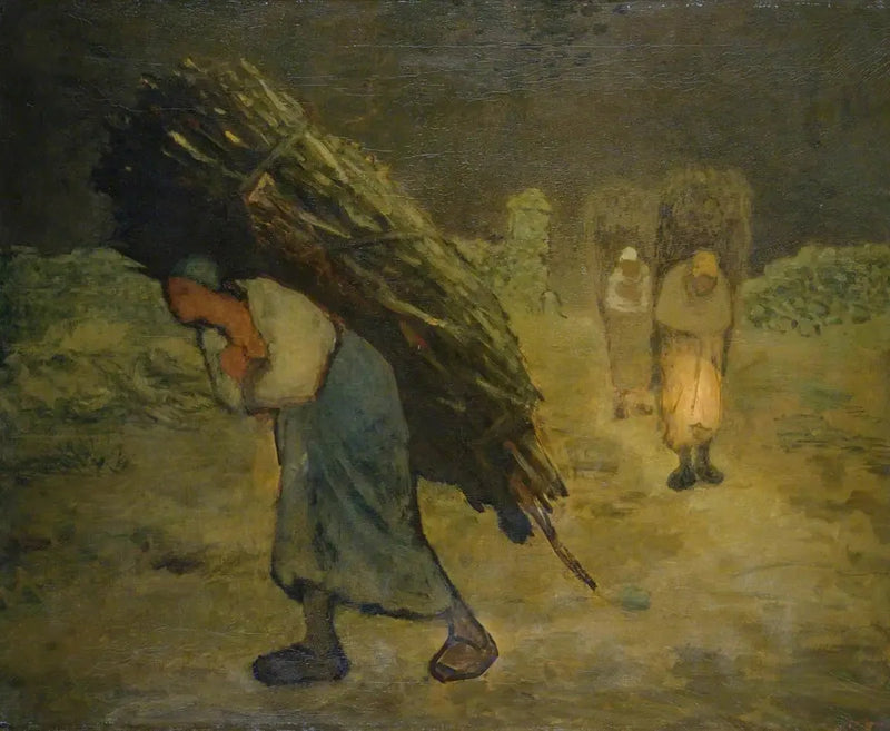 Winter, die Pedé-Sammler - Jean-François Millet