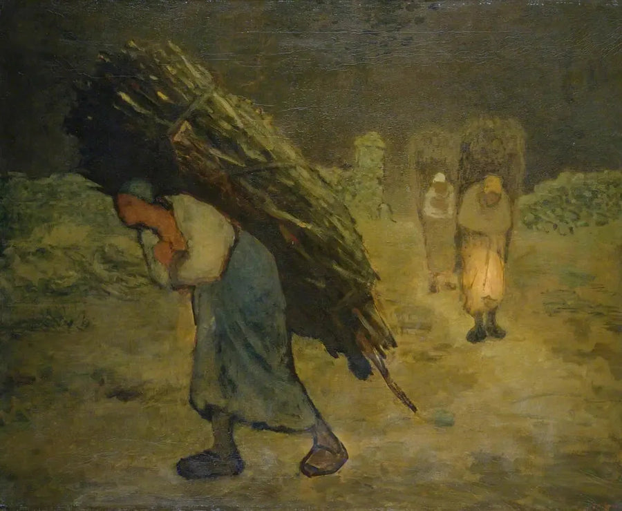 Winter, die Pedé-Sammler - Jean-François Millet