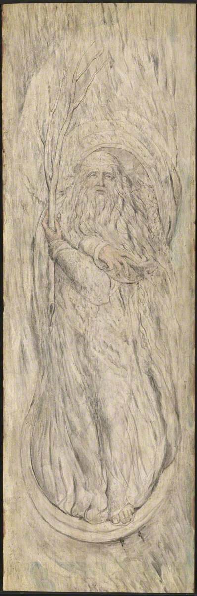 Hiver - William Blake image 1 reproduction de peinture à l’huile