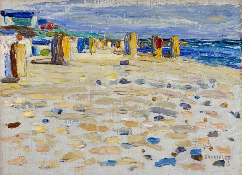 Holland - Strandstühle - Vassily Kandinsky