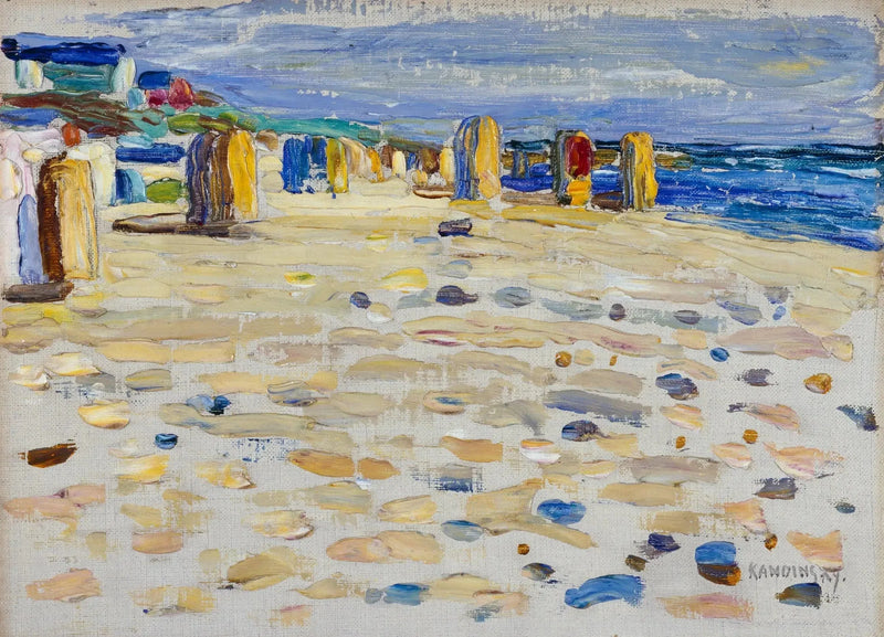 Holland - Strandstühle - Vassily Kandinsky