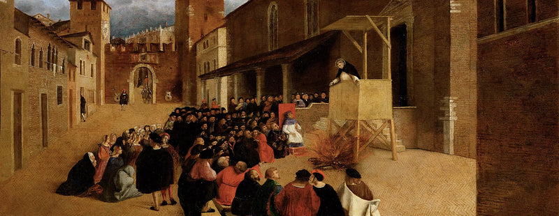 Homilie des heiligen Dominikus in Recanati - Lorenzo Lotto