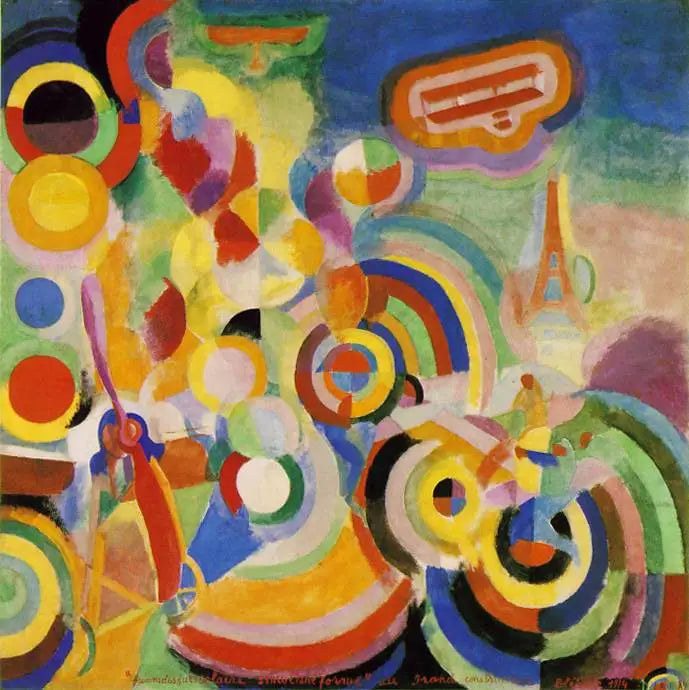 Hommage an Blériot - Robert Delaunay