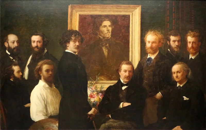 Hommage an Delacroix - Henri Fantin-Latour