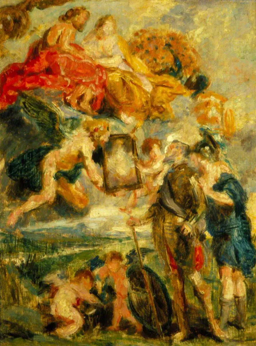 Hommage à Rubens - Henri Fantin-Latour image 1 reproduction d’œuvre d’art à l’huile