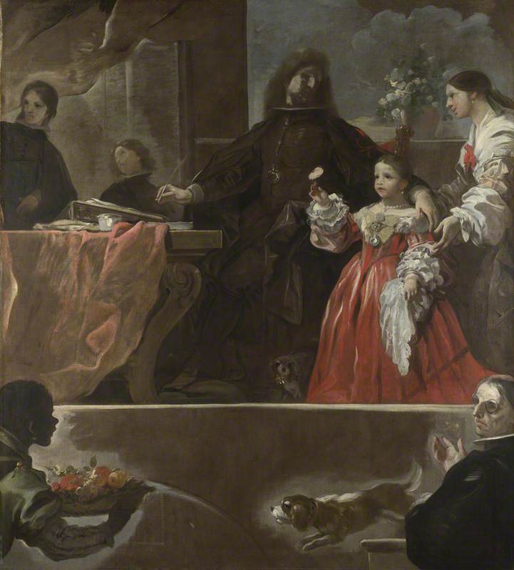 Hommage an Velázquez - Luca Giordano