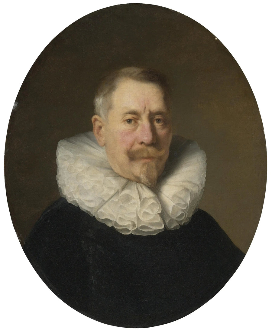 Alter Mann mit einem „Verwirrungs“-Kragen - Rembrandt